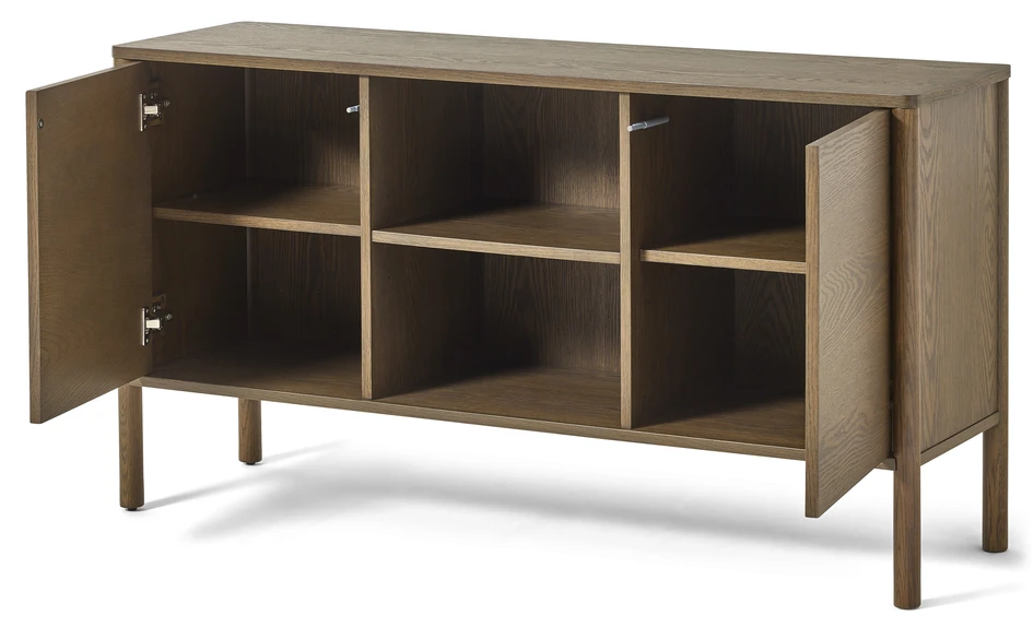 Emilio - Skänk, 140x40x75 cm - Brun