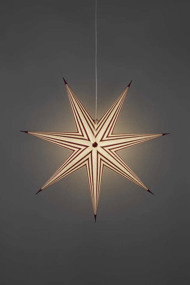 Melker - Julstjärna Ø 75 cm - Röd