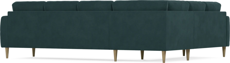 Eden - Hörnsoffa, 2+3-sits - Blå