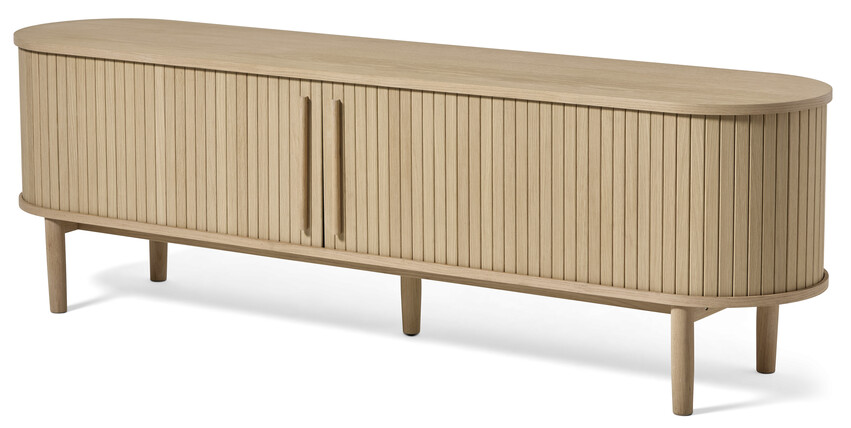 Judit - Tv-bänk, 180x40x56 cm - Vit