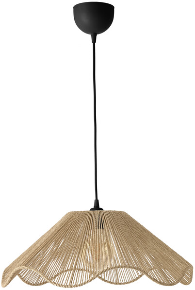Minna - Taklampskärm H20 Ø50 cm - Beige