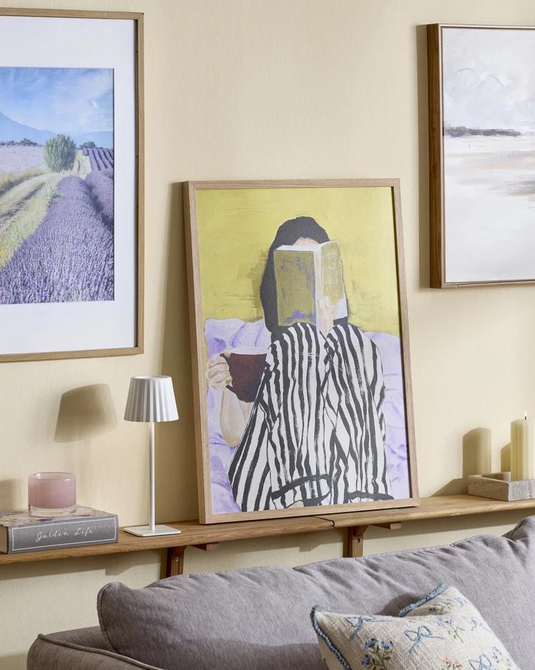 Reading - Tavla, 50x70 cm - inspiration