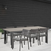 Modena/Arrow - Utegrupp med bord och 6 karmstolar - inspiration