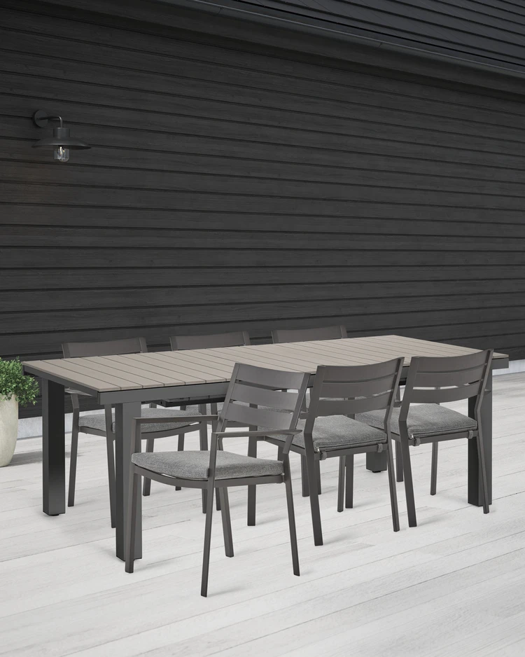 Modena/Arrow - Utegrupp med bord och 6 karmstolar - inspiration