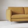 Madison - 3-sits soffa med divan vänster - Gul
