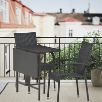 Caddy/Village - Utegrupp med bord och 2 karmstolar - inspiration