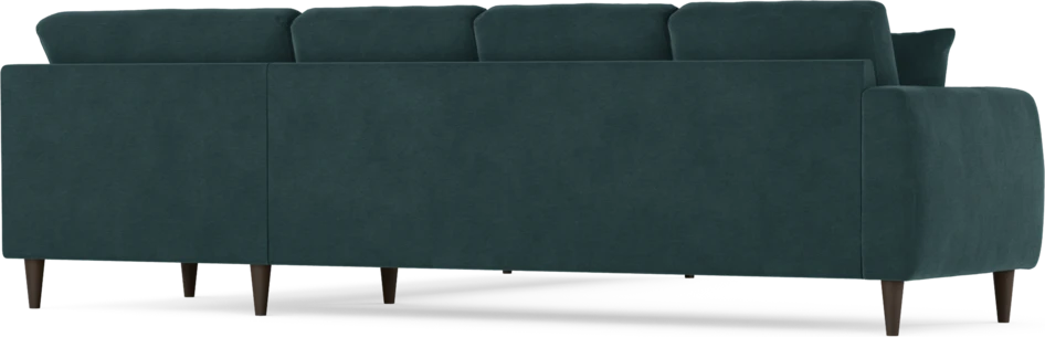 Eden - Hörnsoffa, 3+3-sits - Blå