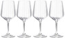 Lifestyle - Rödvinsglas, H 22,5 Ø 9,6 cm, 63 cl, 4-pack - Vit