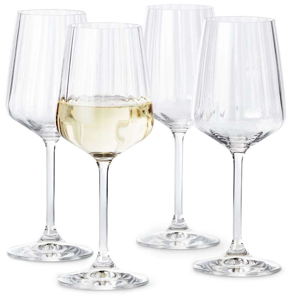 Lifestyle - Vitvinsglas, H 22,2 Ø 8,5 cm, 44 cl, 4-pack - Vit