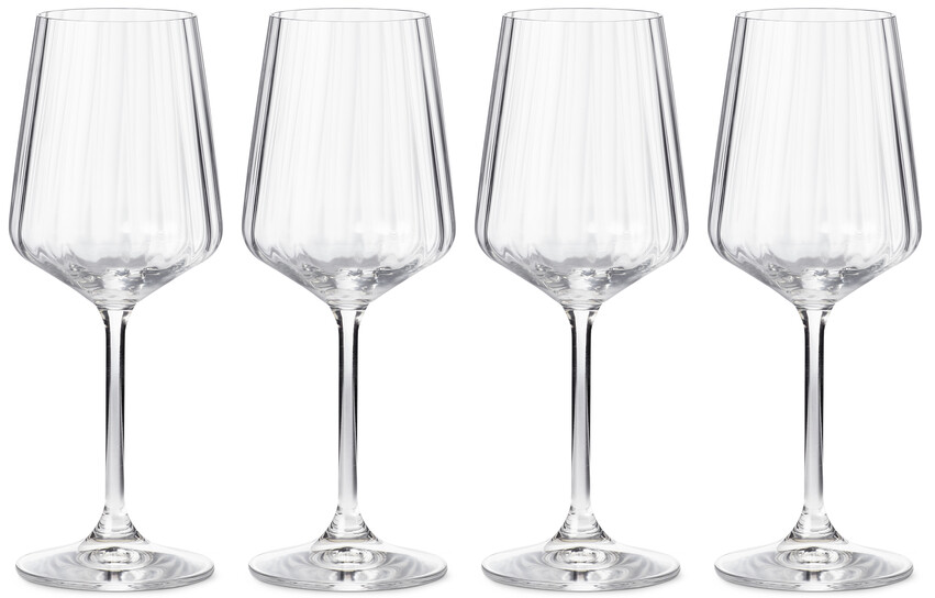 Lifestyle - Vitvinsglas, H 22,2 Ø 8,5 cm, 44 cl, 4-pack - Vit