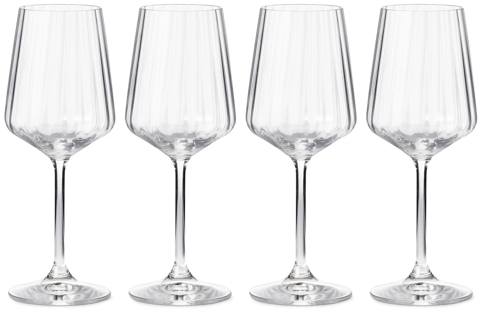 Lifestyle - Vitvinsglas, H 22,2 Ø 8,5 cm, 44 cl, 4-pack - Vit