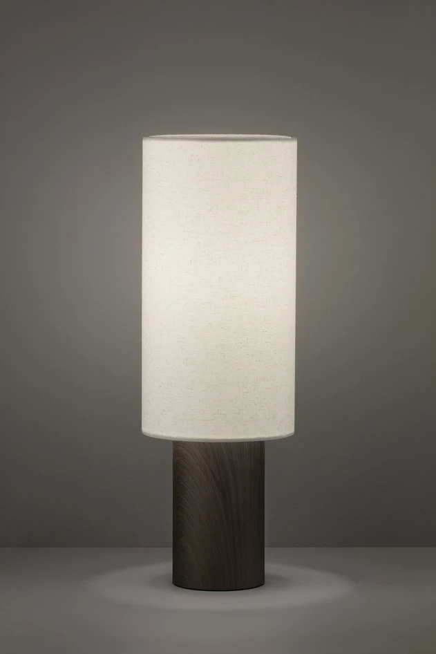 Trevor - Bordslampa, H53 Ø18 cm - Brun