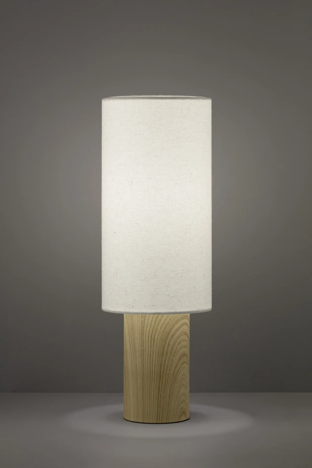 Trevor - Bordslampa, H53 Ø18 cm - Brun