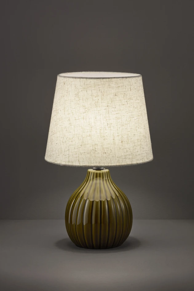 Jill - Bordslampa, H33.5 Ø21.5 cm - Grön