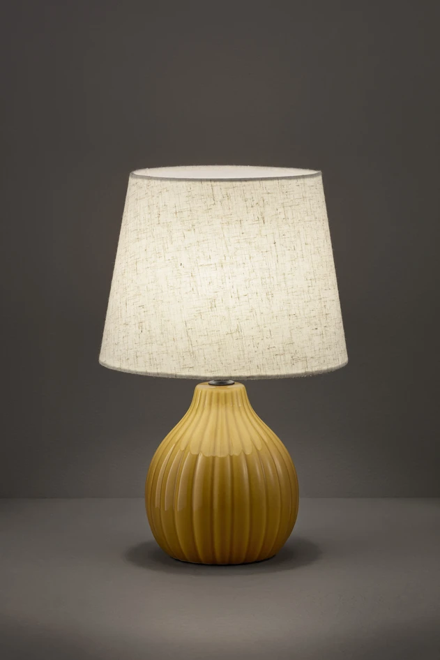 Jill - Bordslampa, H33.5 Ø21.5 cm - Gul