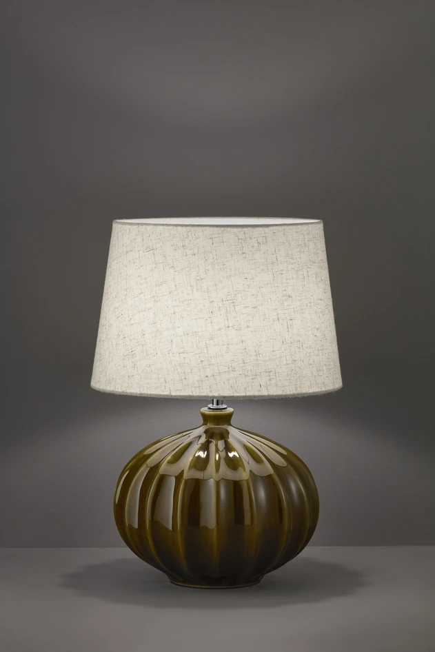 Pumpkin - Bordslampa, H42 Ø30 cm - Grön