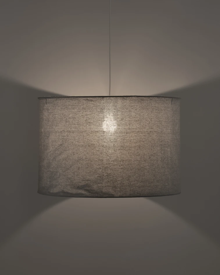 Haga - Taklampa H40 Ø60 cm - Grå