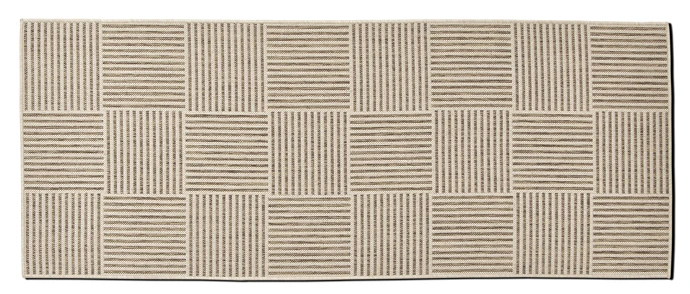 Eketorp, Flatvävd matta, inom-/utomhus 80x200 cm