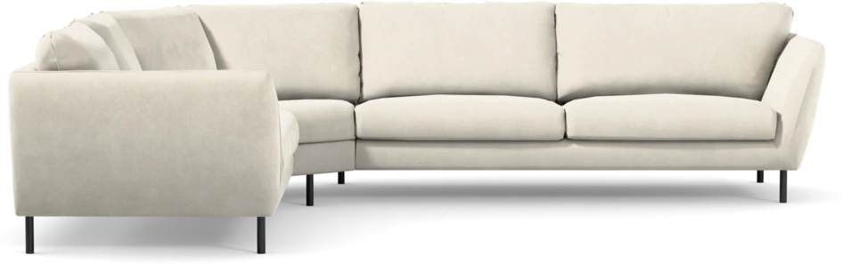 Madison Lux - Hörnsoffa 2+3-sits, hörn 2 - Vit