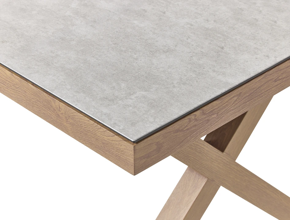 Maxime - Utesoffbord, L 120 cm - Brun