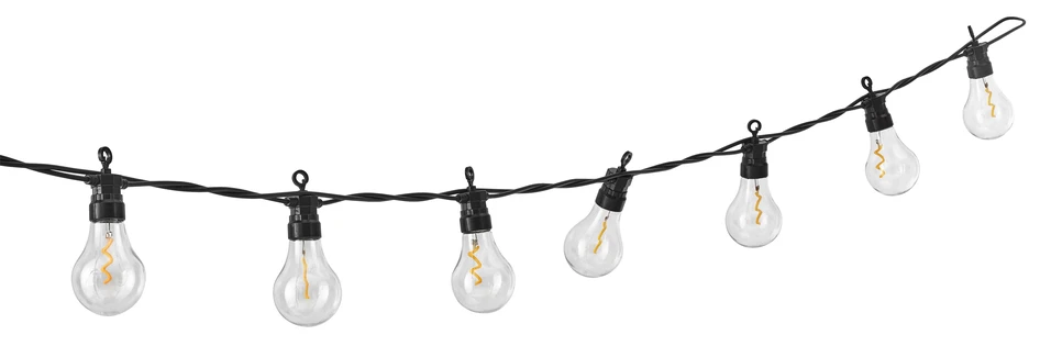 Tilly - Uteljusslinga, påbyggnad 4 m - Svart