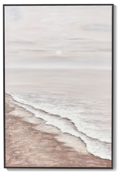 Sea - Tavla, 120x80 cm - Brun