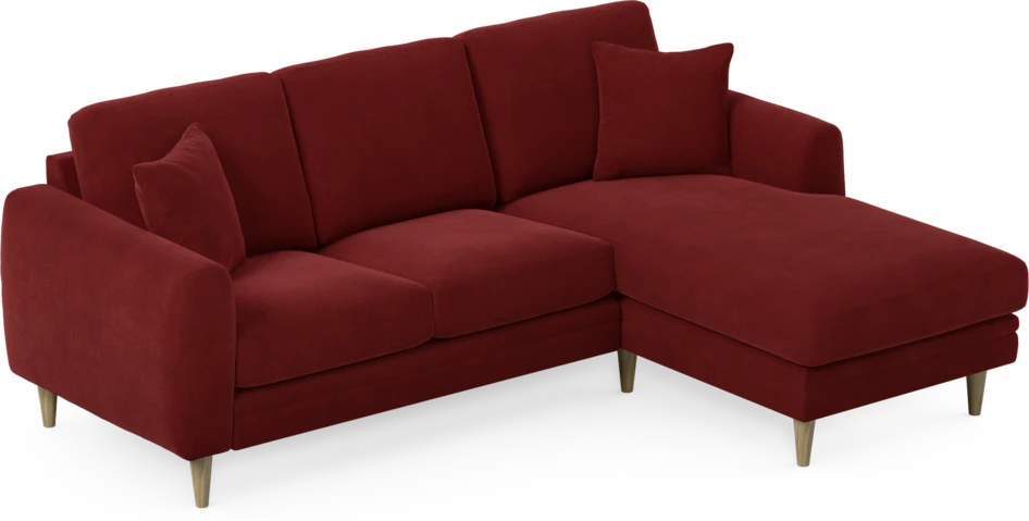 Eden 2-sits soffa med schäslong | Mio