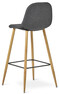 Tracy - Barstol, Sh 73 cm - Grå