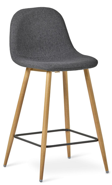 Tracy - Barstol, Sh 63 cm - Grå