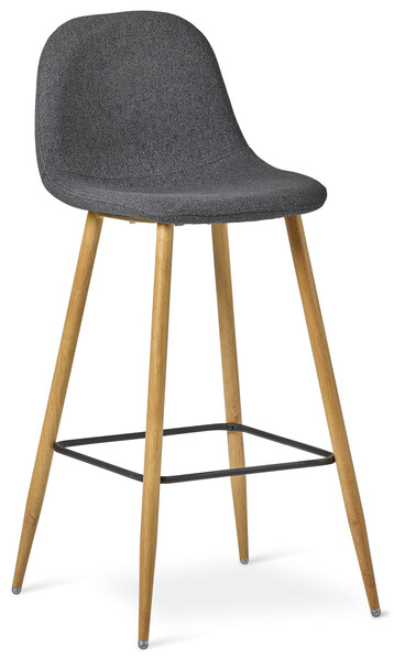 Tracy - Barstol, Sh 73 cm - Grå