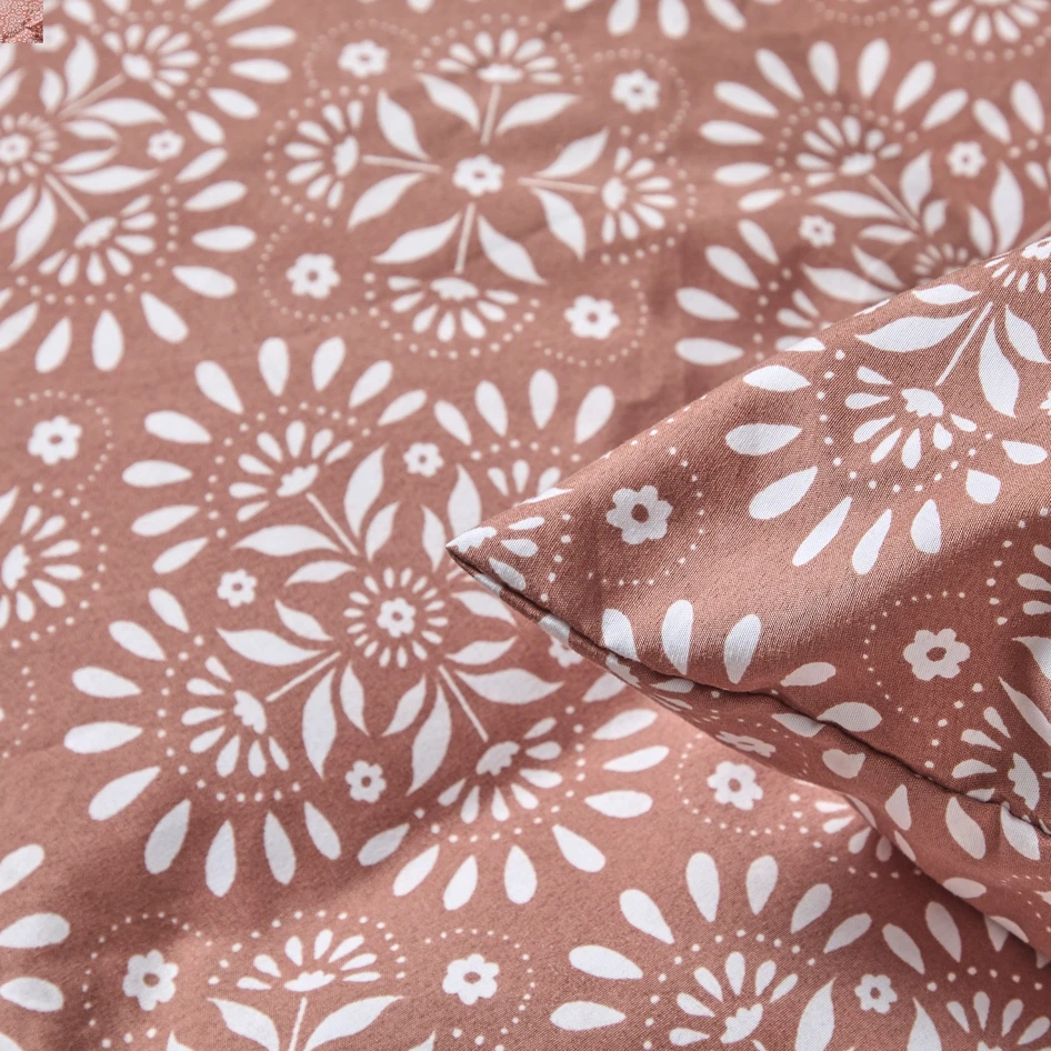 Yasmin - Påslakanset i microfiber - Orange