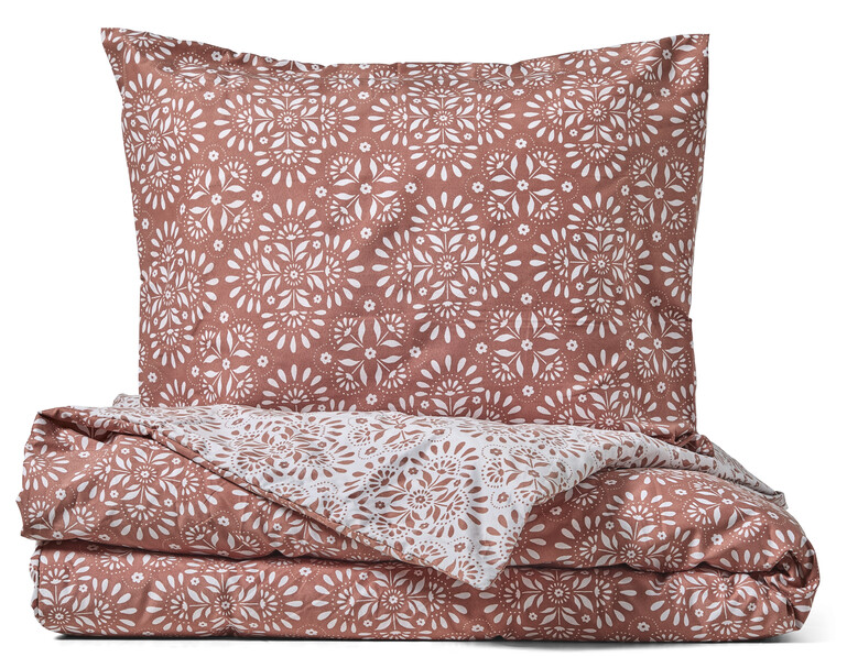 Yasmin - Påslakanset i microfiber - Orange