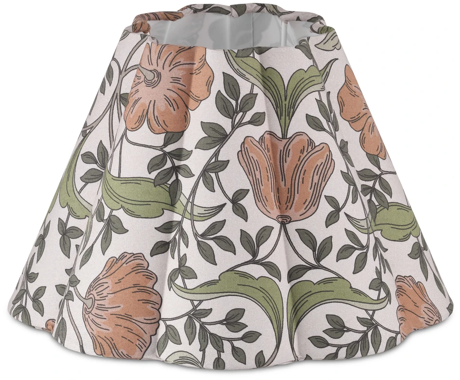 Melina - Lampskärm,  Ø25 H16 cm - Röd