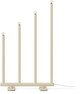 Elmer - Adventsljusstake L25 H41 cm - Beige