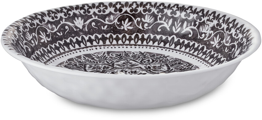 Marrakesh - Serveringsskål, H 7 Ø 34,5 cm - Svart