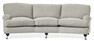 Oxford Delux - 3-sits soffa svängd, fast klädsel - Beige