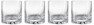 Erik Doubled old fashion - Glas, H 9 Ø 8,5 cm, 34 cl, 4-pack - Vit
