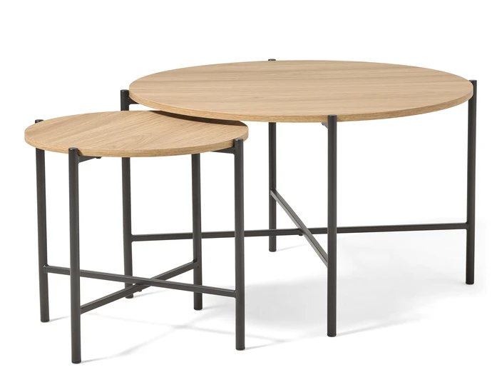 Shape, Satsbord, H44 Ø 50/ H47 Ø 80 cm