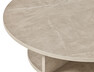 Ciara - Soffbord Ø80 H41,5 cm - Beige