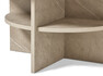 Ciara - Soffbord Ø80 H41,5 cm - Beige