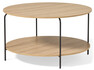 Eva - Soffbord Ø80 H45 cm - Beige