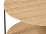 Eva - Soffbord Ø80 H45 cm - Beige