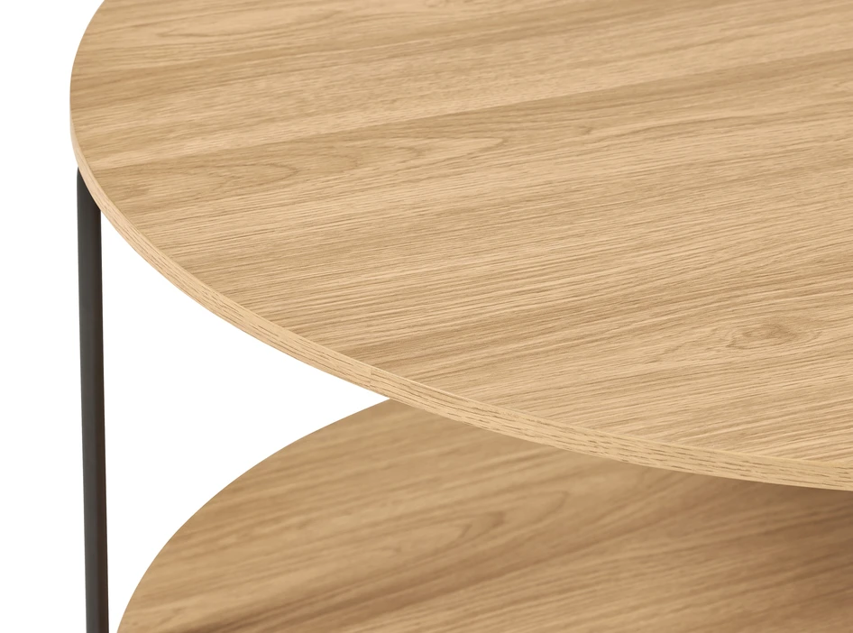 Eva - Soffbord Ø80 H45 cm - Beige