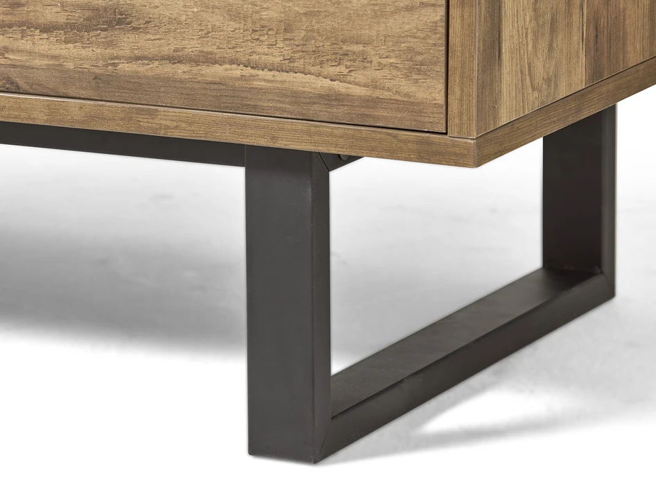 Holly - Tv-bänk, 188x45x60 cm - Brun