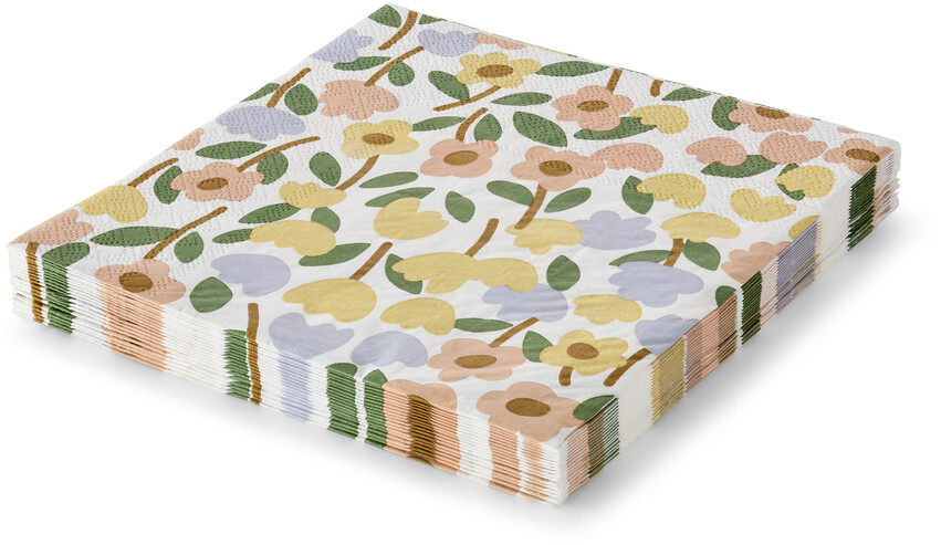 Petite Fleur - Servett, 33x33 cm, 20-pack - Flerfärgad