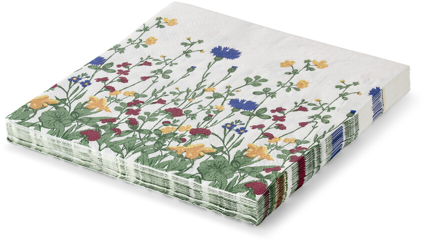 Sommaräng - Servett, 33x33 cm, 20-pack - Flerfärgad