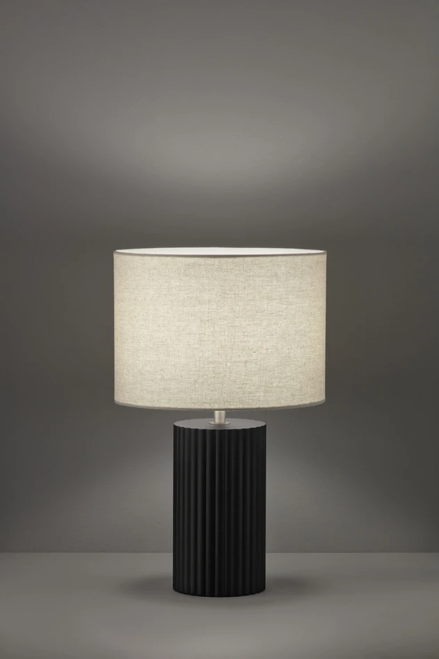 City - Bordslampa H39 Ø25 cm - Svart