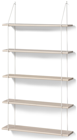 Axel - Vägghylla, B 80 cm - Beige