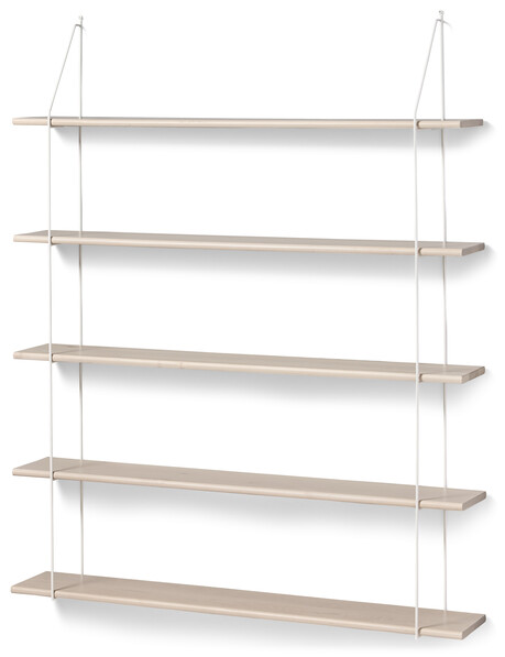 Axel - Vägghylla, B 120 cm - Beige