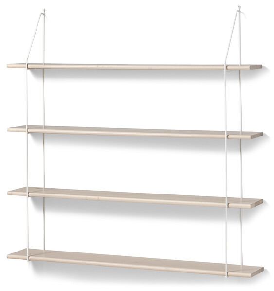 Axel - Vägghylla, B 120 cm - Beige